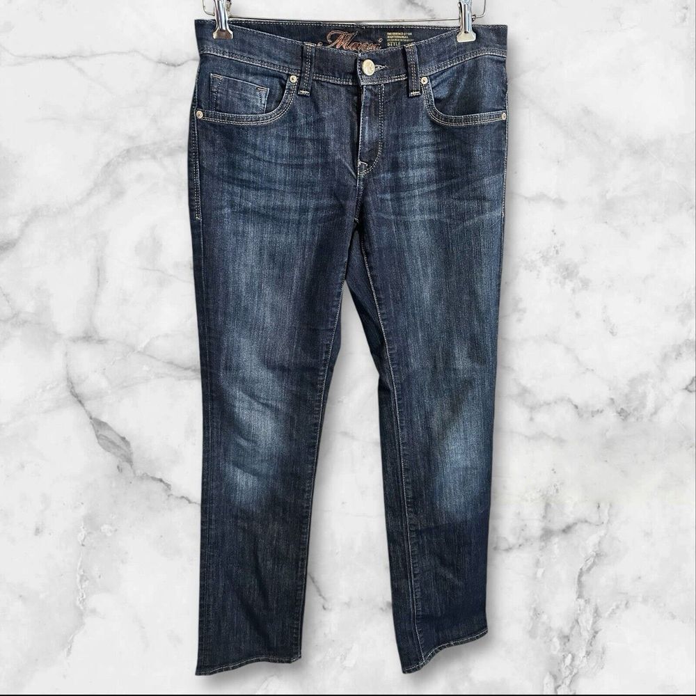 Mavi Molly Jeans Womens 29x34 (actual 32x33) Straight Mid Rise‎ Stretch